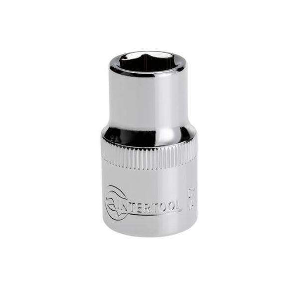 Головка шестигранна 1/2" 12*38 мм CrV INTERTOOL ET-0012 ET-0012 фото