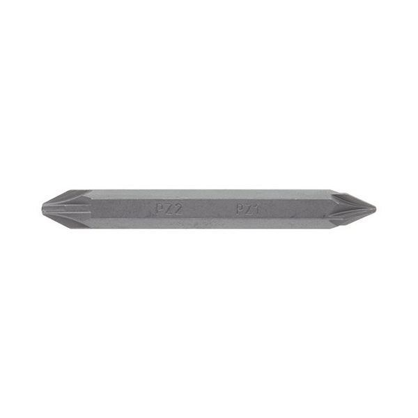 Комплект отверточных насадок PZ1/PZ2 1/4"x 60 мм - 10 шт. INTERTOOL VT-5786 VT-5786 фото