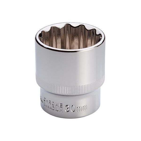 Головка двенадцатигранная, 1/2", 30 мм INTERTOOL ET-0230 ET-0230 фото