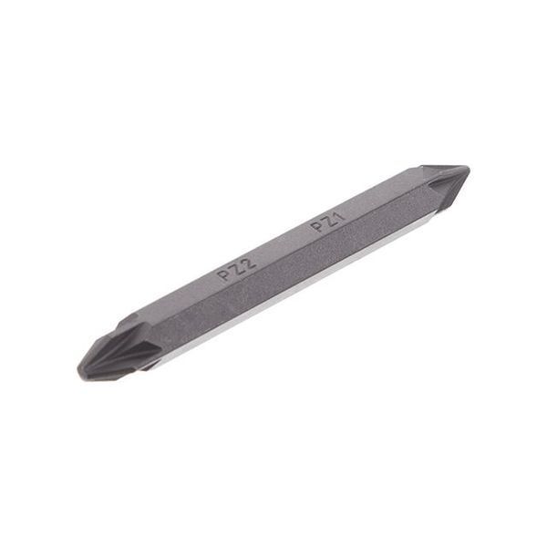 Комплект отверточных насадок PZ1/PZ2 1/4"x 60 мм - 10 шт. INTERTOOL VT-5786 VT-5786 фото