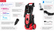 Мойка высокого давления 1800 Вт, 100-140 бар INTERTOOL DT-1504 DT-1504 фото 2