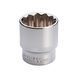Головка двенадцатигранная, 1/2", 30 мм INTERTOOL ET-0230 ET-0230 фото 2