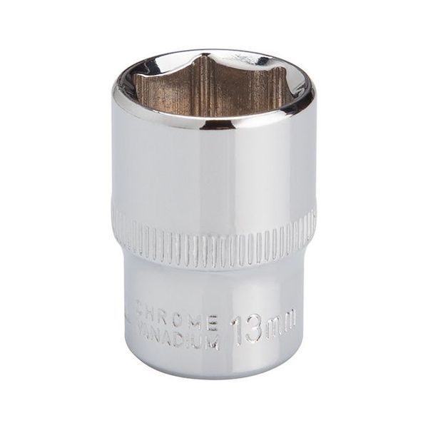 Головка шестигранная 1/4", 13мм, Cr-V. STORM INTERTOOL ET-0443 ET-0443 фото