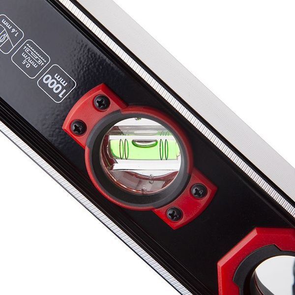 Рівень будівельний посилений 1000 мм INTERTOOL MT-1510 MT-1510 фото