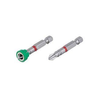 Комплект отверточных насадок PH2 с ограничителем 1/4"*50мм, S2, уп. 2шт., STORM INTERTOOL VT-0231 VT-0231 фото