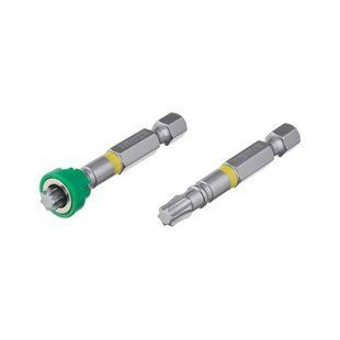 Комплект отверточных насадок Torx с ограничителем T30 1/4"*50мм, S2, уп. 2шт., STORM INTERTOOL VT-0232 VT-0232 фото