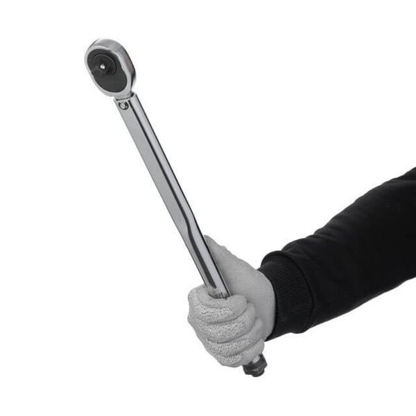 Ключ динамометричний 1/2", 28-210 Нм, перехідник 1/2"*3/8", подовжувач 125 мм * 1/2" INTERTOOL XT-9007 XT-9007 фото
