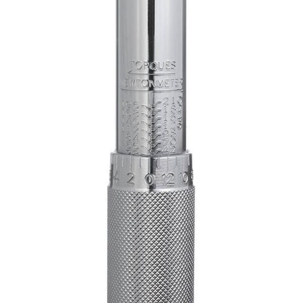 Ключ динамометричний 1/2", 28-210 Нм, перехідник 1/2"*3/8", подовжувач 125 мм * 1/2" INTERTOOL XT-9007 XT-9007 фото