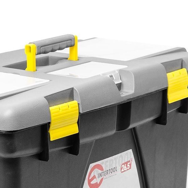 Ящик для інструменту 26.5" 670*393*370 мм INTERTOOL BX-0326 BX-0326 фото
