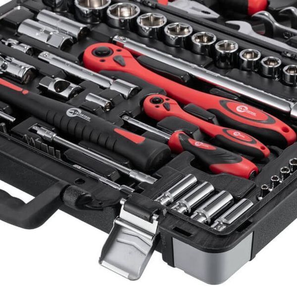 Профессиональный набор инструмента 1/2" & 1/4", 78 ед. INTERTOOL ET-7078 ET-7078 фото