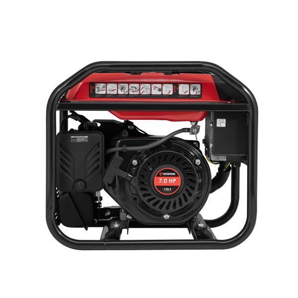 Генератор бензиновий інверторний INTERTOOL DT-1330 STORM 2.8/3 кВт, 220 В, 8 л, ручний старт, мідна обмотка DT-1330 фото