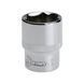 Головка шестигранна 1/2", 23*38 мм, Cr-V INTERTOOL ET-0023 ET-0023 фото 2