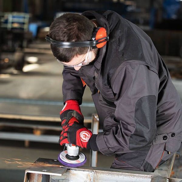 Диск зачистной из вспененного абразива фиолетовый 125*22,2*13 мм, P46, T27 INTERTOOL BT-0603 BT-0603 фото