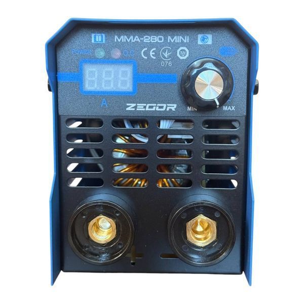 Зварювальний інверторний апарат ZEGOR MMA-280 MINI MMA-280 MINI фото