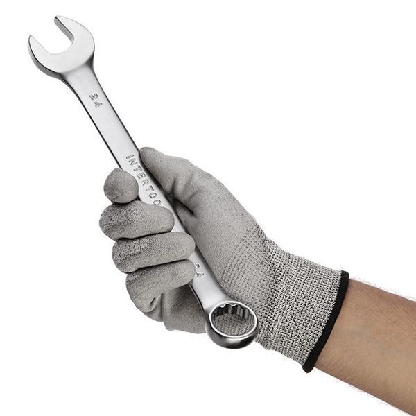 Ключ комбінований 24 мм&nbsp;CrV INTERTOOL HT-1224 HT-1224 фото