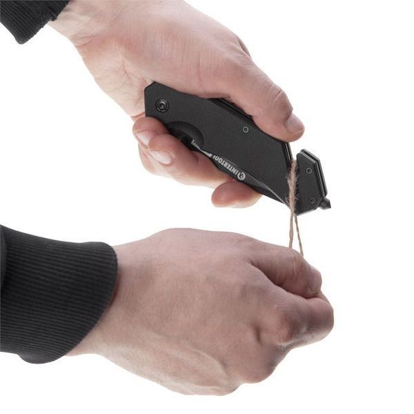 Ніж складаний 8 см Drop-Point, STORM INTERTOOL HT-0588 HT-0588 фото