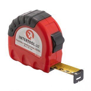 Рулетка з металевим полотном 8 м *&nbsp;25 мм "EXTRA" INTERTOOL MT-0208 MT-0208 фото