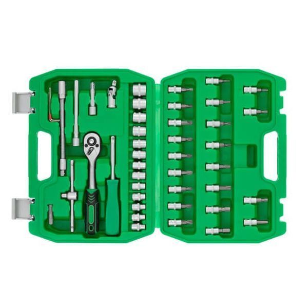 Набор инструментов 46 шт., 1/4" INTERTOOL ET-6046SP ET-6046SP фото