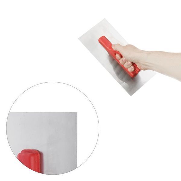Затирка cтальная оцинкованная 280*130мм INTERTOOL KT-0003 KT-0003 фото
