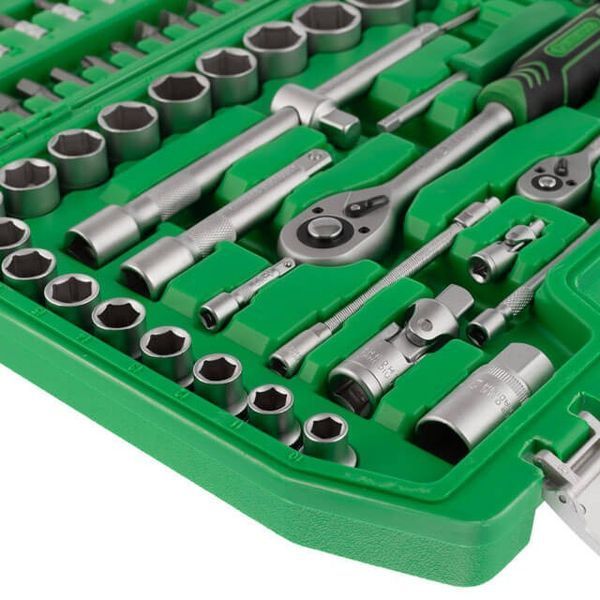 Набір інструментів 1/2" & 1/4" 94 од. INTERTOOL ET-6094SP ET-6094SP фото