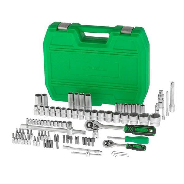 Набір інструментів 1/2" & 1/4" 94 од. INTERTOOL ET-6094SP ET-6094SP фото