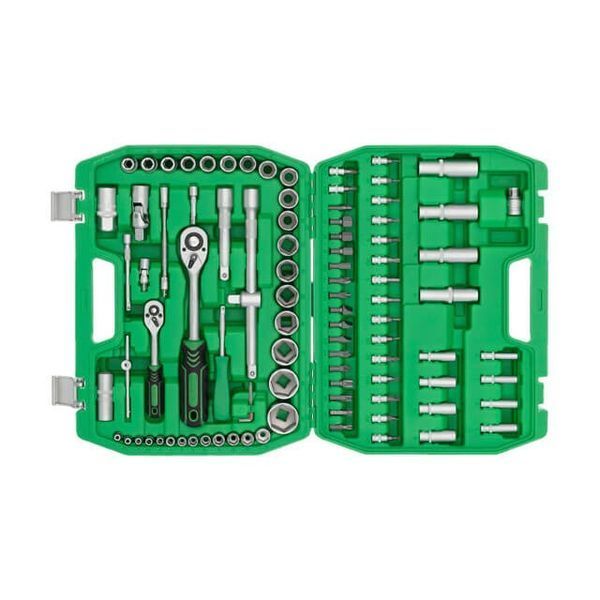 Набір інструментів 1/2" & 1/4" 94 од. INTERTOOL ET-6094SP ET-6094SP фото