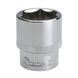 Головка шестигранна 1/2", 26*38 мм, Cr-V INTERTOOL ET-0026 ET-0026 фото 2