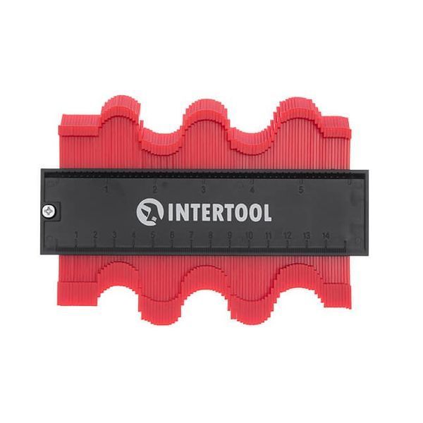 Шаблон для копирования контура 150 мм, ABS, с фиксатором INTERTOOL MT-0015 MT-0015 фото