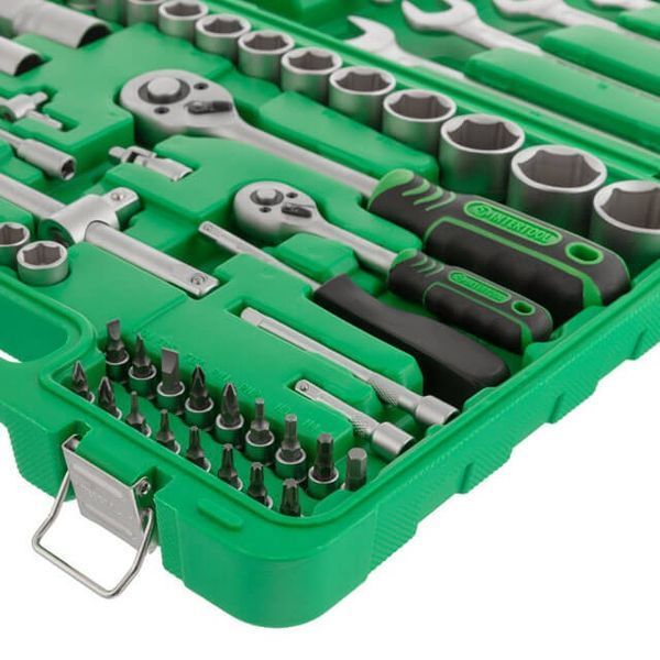 Набір інструментів 1/2" & 1/4", 82 од. INTERTOOL ET-6082SP ET-6082SP фото