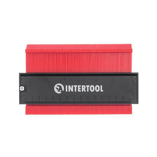 Шаблон для копирования контура 150 мм, ABS, с фиксатором INTERTOOL MT-0015 MT-0015 фото