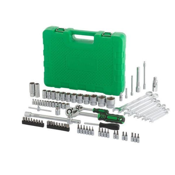 Набір інструментів 1/2" & 1/4", 82 од. INTERTOOL ET-6082SP ET-6082SP фото