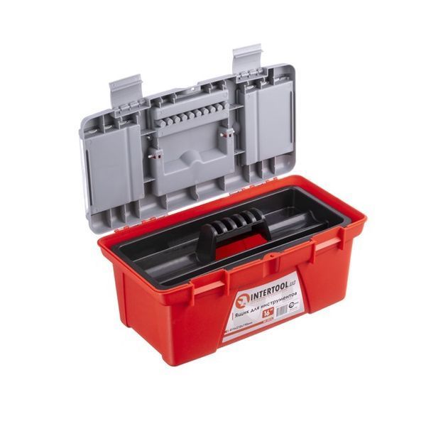 Ящик для инструментов, 16" 415*210*190 мм INTERTOOL BX-0416 BX-0416 фото