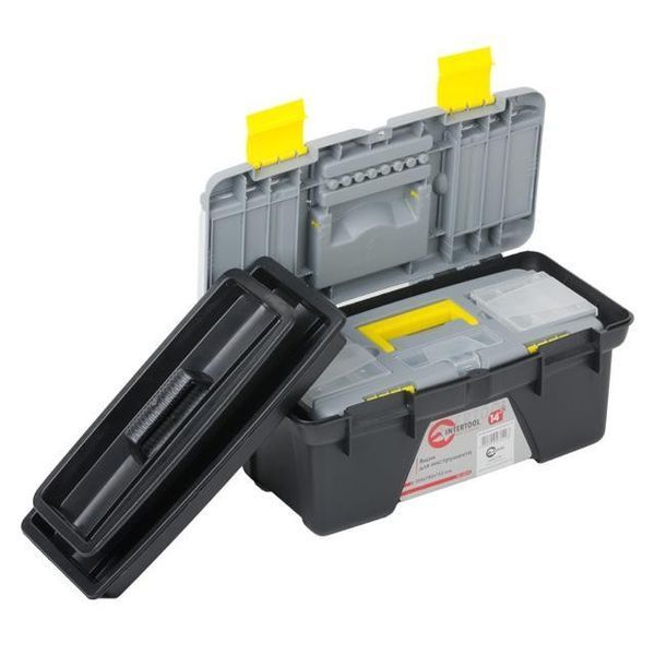 Комплект ящиков для инструмента 3 шт,&nbsp;10" /&nbsp;12"/ 14" INTERTOOL BX-0303 BX-0303 фото