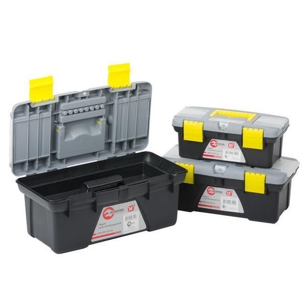 Комплект ящиков для инструмента 3 шт,&nbsp;10" /&nbsp;12"/ 14" INTERTOOL BX-0303 BX-0303 фото