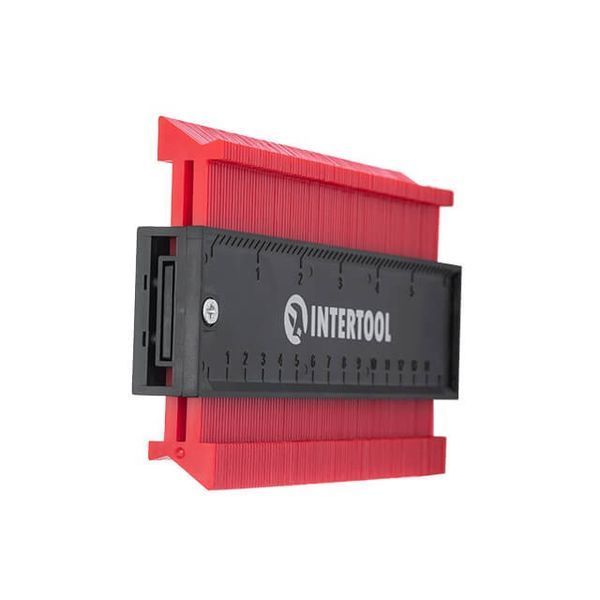 Шаблон для копирования контура 150 мм, ABS, с фиксатором INTERTOOL MT-0015 MT-0015 фото