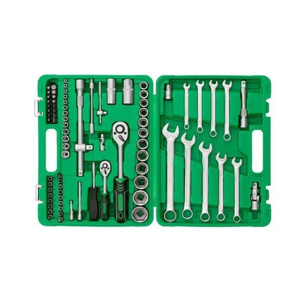 Набір інструментів 1/2" & 1/4", 82 од. INTERTOOL ET-6082SP ET-6082SP фото