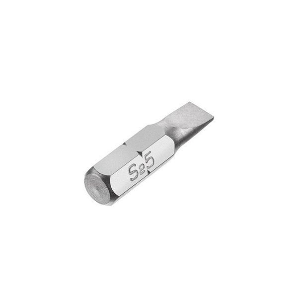 Комплект отверточных насадок 5 мм 1/4"x 25 мм - 25 шт. INTERTOOL VT-0033 VT-0033 фото