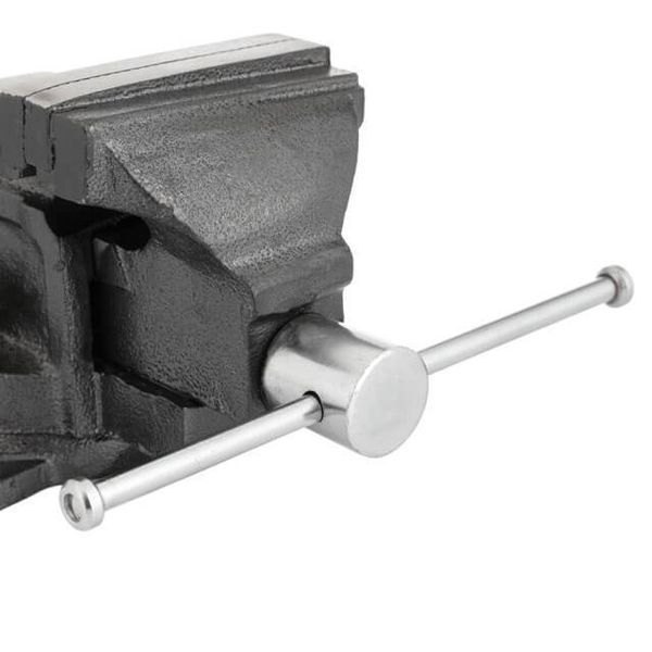 Тиски слесарные поворотные 100 мм INTERTOOL HT-0081 HT-0081 фото