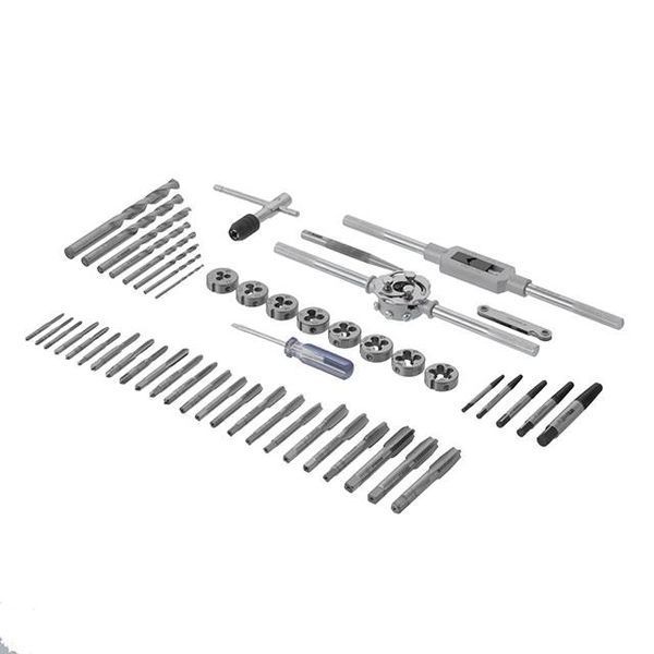 Набор плашек M3-M12 и метчиков M3-M12, 52ед INTERTOOL SD-8052 SD-8052 фото