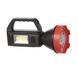 Фонарь аккумуляторный 1LED+1COB LED, power bank, индикатор заряда, солнечная панель INTERTOOL LB-0107 LB-0107 фото 4
