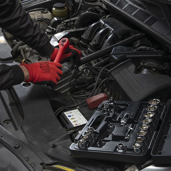 Набор инструментов профессиональный 21ед., 1/2", Cr-V INTERTOOL ET-6021 ET-6021 фото