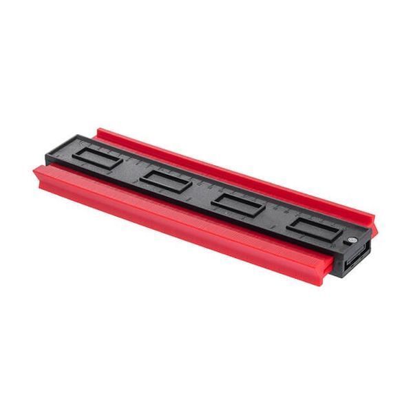 Шаблон для копирования контура 250 мм, ABS, с фиксатором INTERTOOL MT-0025 MT-0025 фото