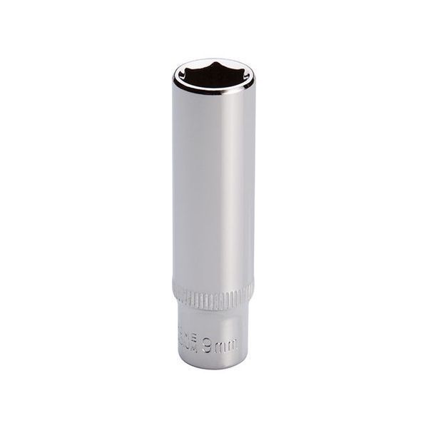 Головка шестигранна подовжена 1/4", 9 мм, Cr-V&nbsp;STORM INTERTOOL ET-0459 ET-0459 фото
