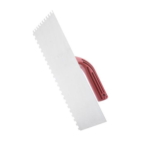 Затирачка сталева оцинкована 280*130 мм, 6*6 мм INTERTOOL KT-0005 KT-0005 фото