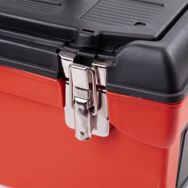 Ящик для інструменту з металевими замками, 16", 396*216*164 мм INTERTOOL BX-1116 BX-1116 фото