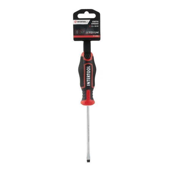 Викрутка SL5.0*100 мм, S2, STORM INTERTOOL VT-3406 VT-3406 фото