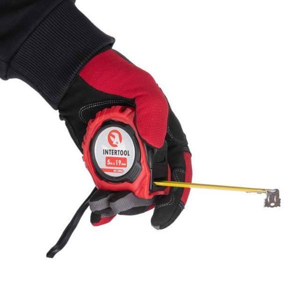 Рулетка з фіксатором 5 м * 19 мм "Магніт" INTERTOOL MT-0505 MT-0505 фото