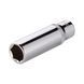 Головка шестигранна подовжена 1/4", 10 мм, Cr-V&nbsp;STORM INTERTOOL ET-0460 ET-0460 фото 1