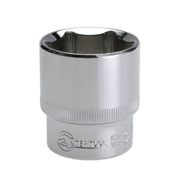 Головка шестигранна 1/2", 30*44 мм CrV INTERTOOL ET-0030 ET-0030 фото