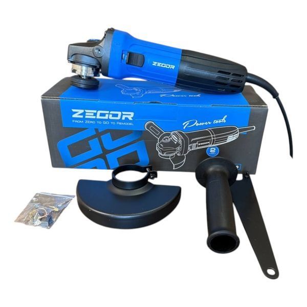 Угловая шлифмашина (болгарка) ZEGOR GBS125-720 (720 Вт, диаметр круга 125 мм, 11000 об/мин) GBS125-720 фото
